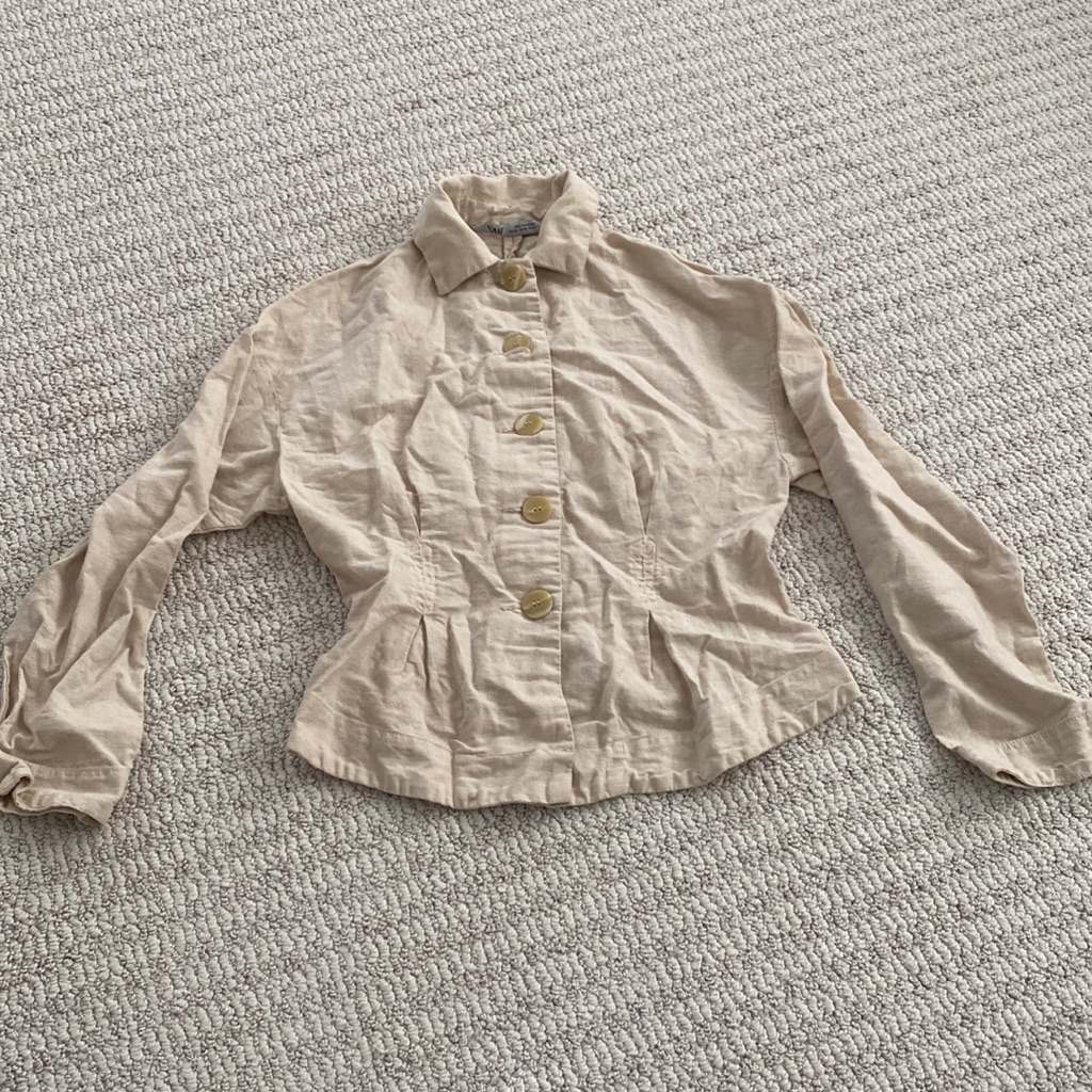Linen Button Down Top